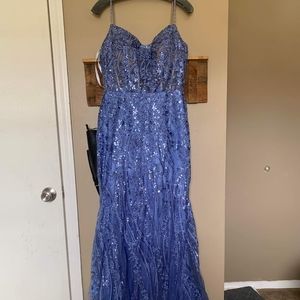 Sherri Hill, size 10, Periwinkle/blue